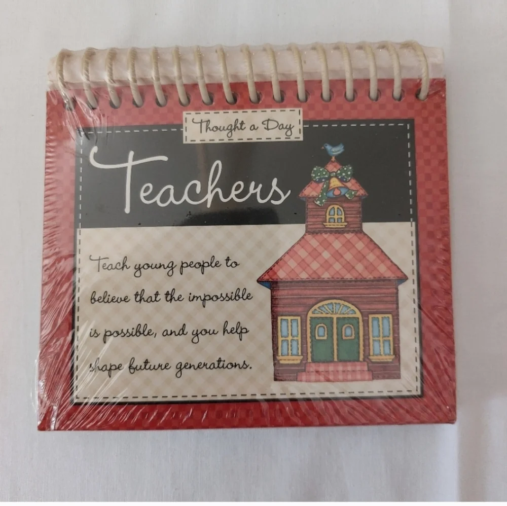 Vintage Teachers Thought of the Day Calendar NEW In Package